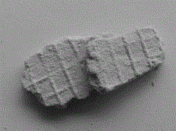 Granular cellulose filter aid applied to titaniferous solution filter in production of titanium oxide