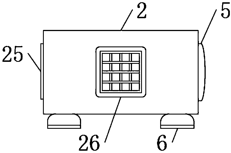 Floor type laser plant growth lamp and installation device thereof