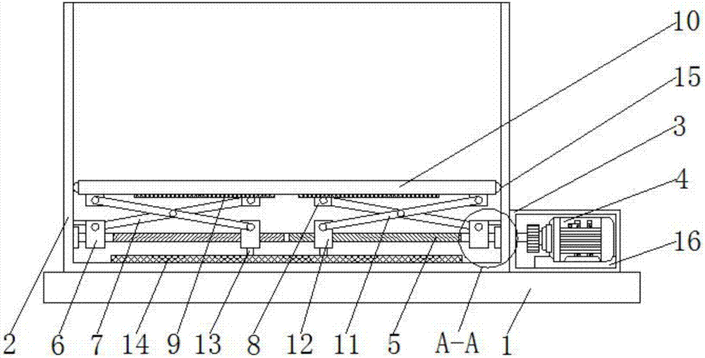 Plate stacking device used for computer manufacturing