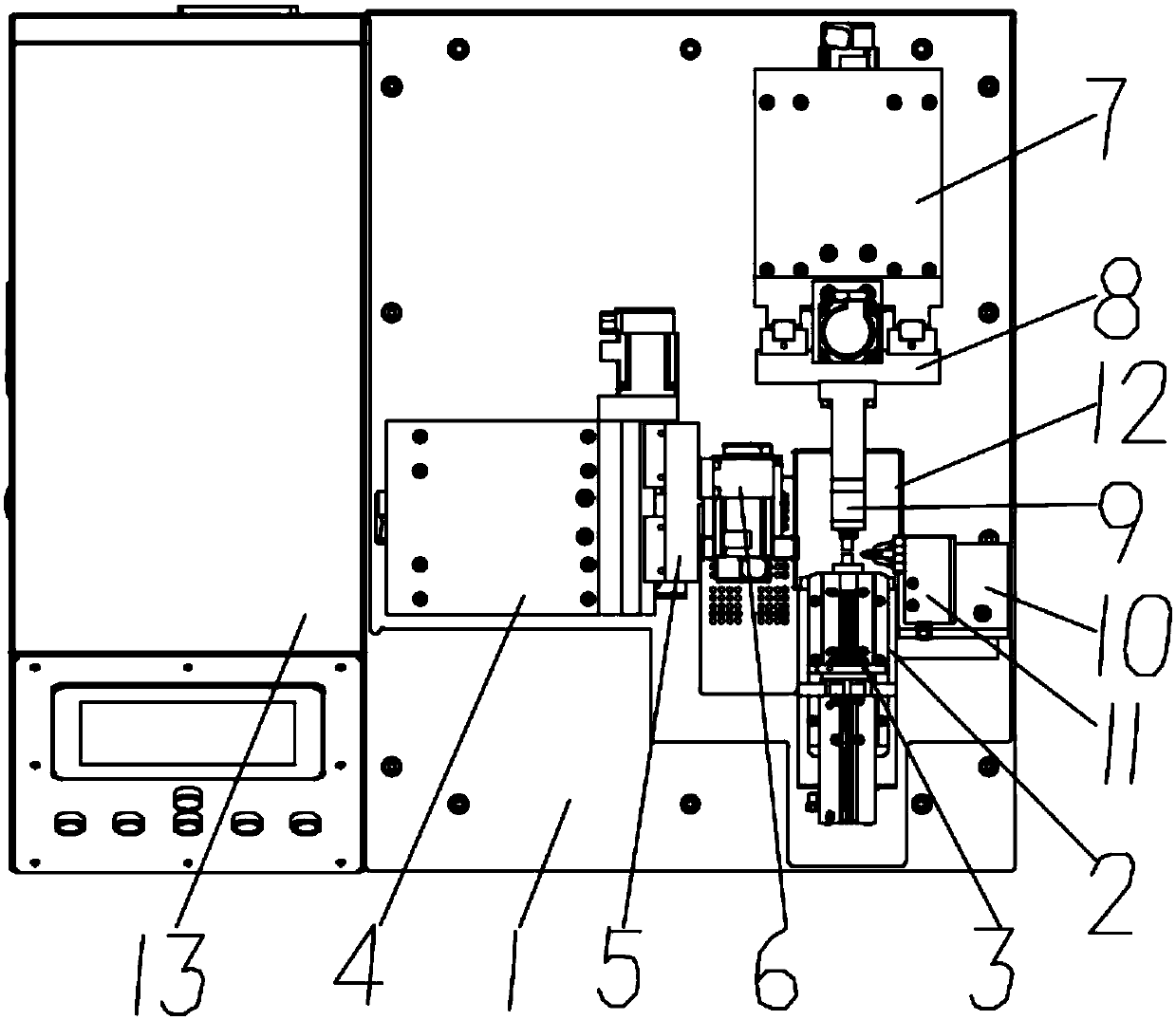 Glass automatic edge grinding machine for camera protection lens