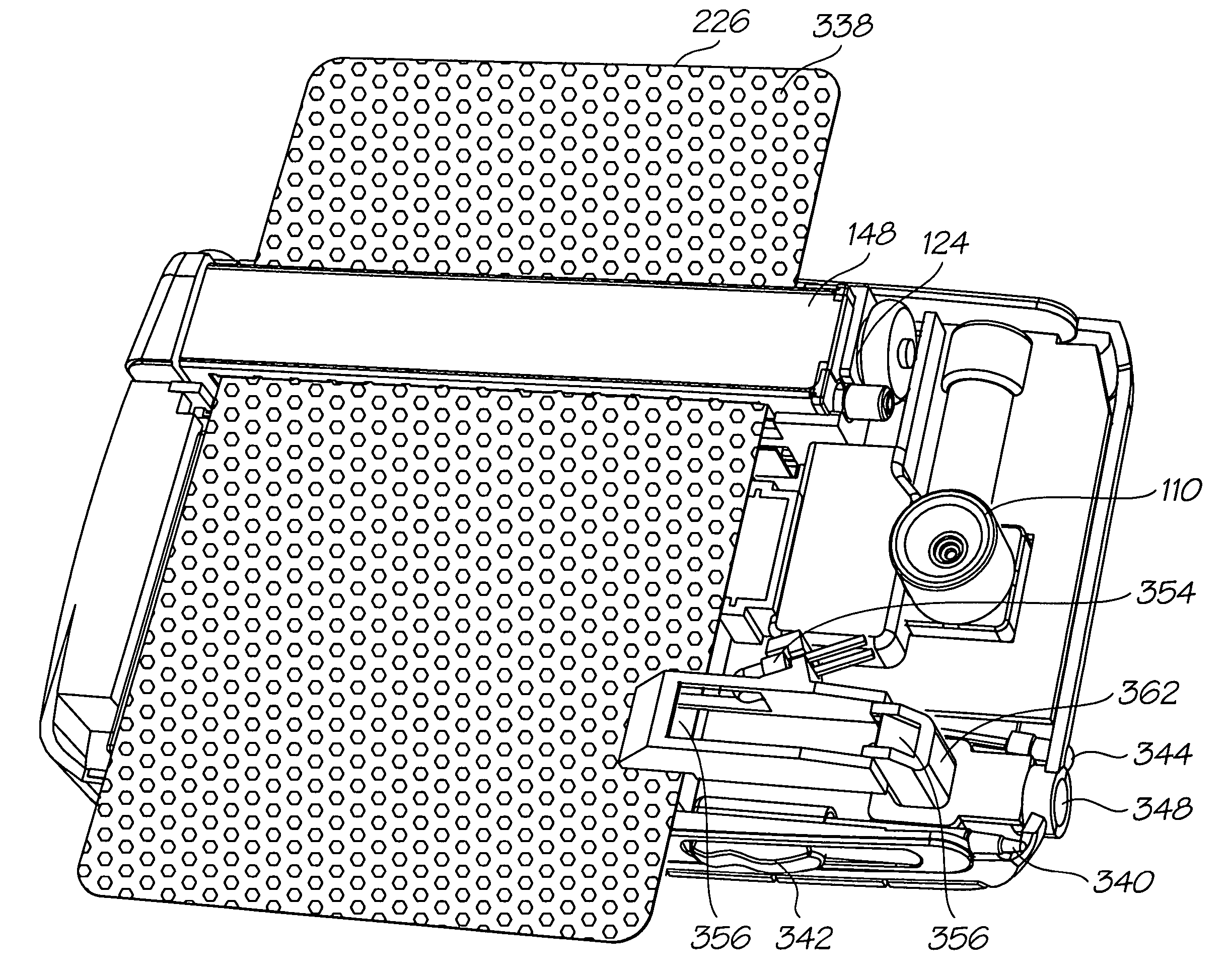 Mobile telecommunications device with media edge detection