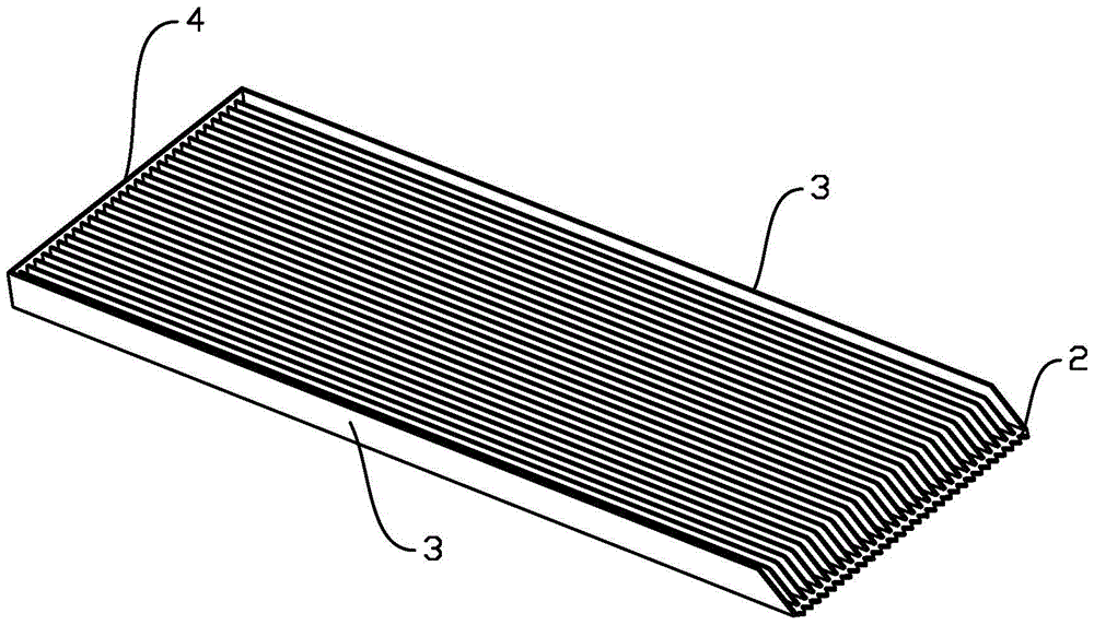 A cooling belt collection box