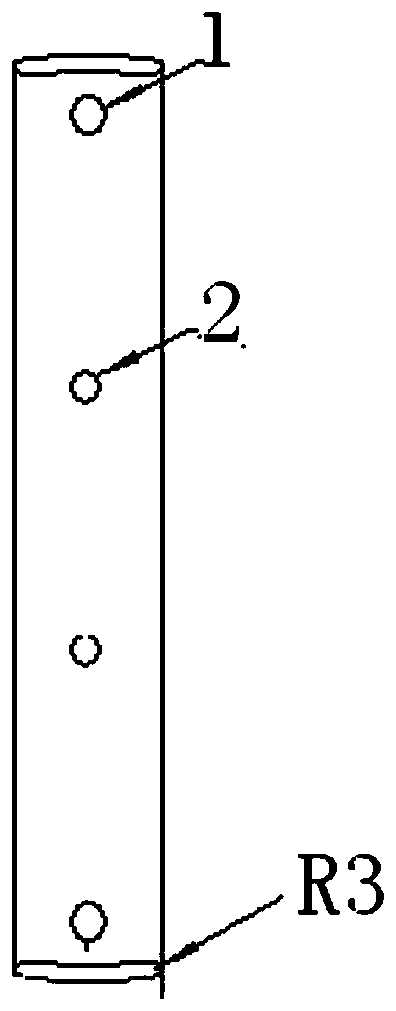 Solid rocket engine lining forming rotating tool