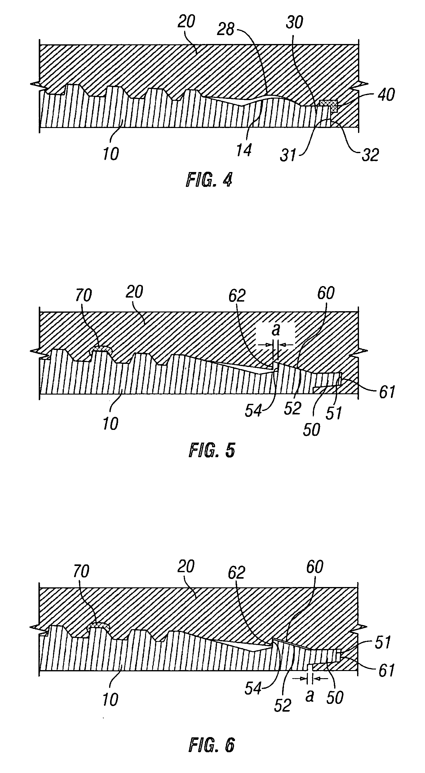 Reverse sliding seal for expandable tubular connections