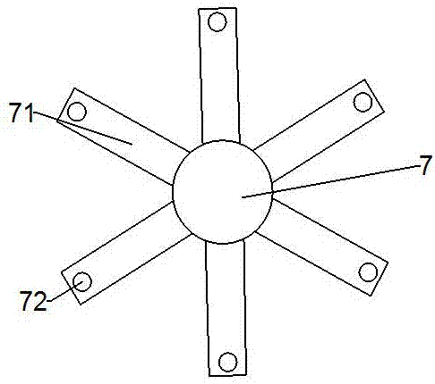 Moving type paint spraying device for automobile part