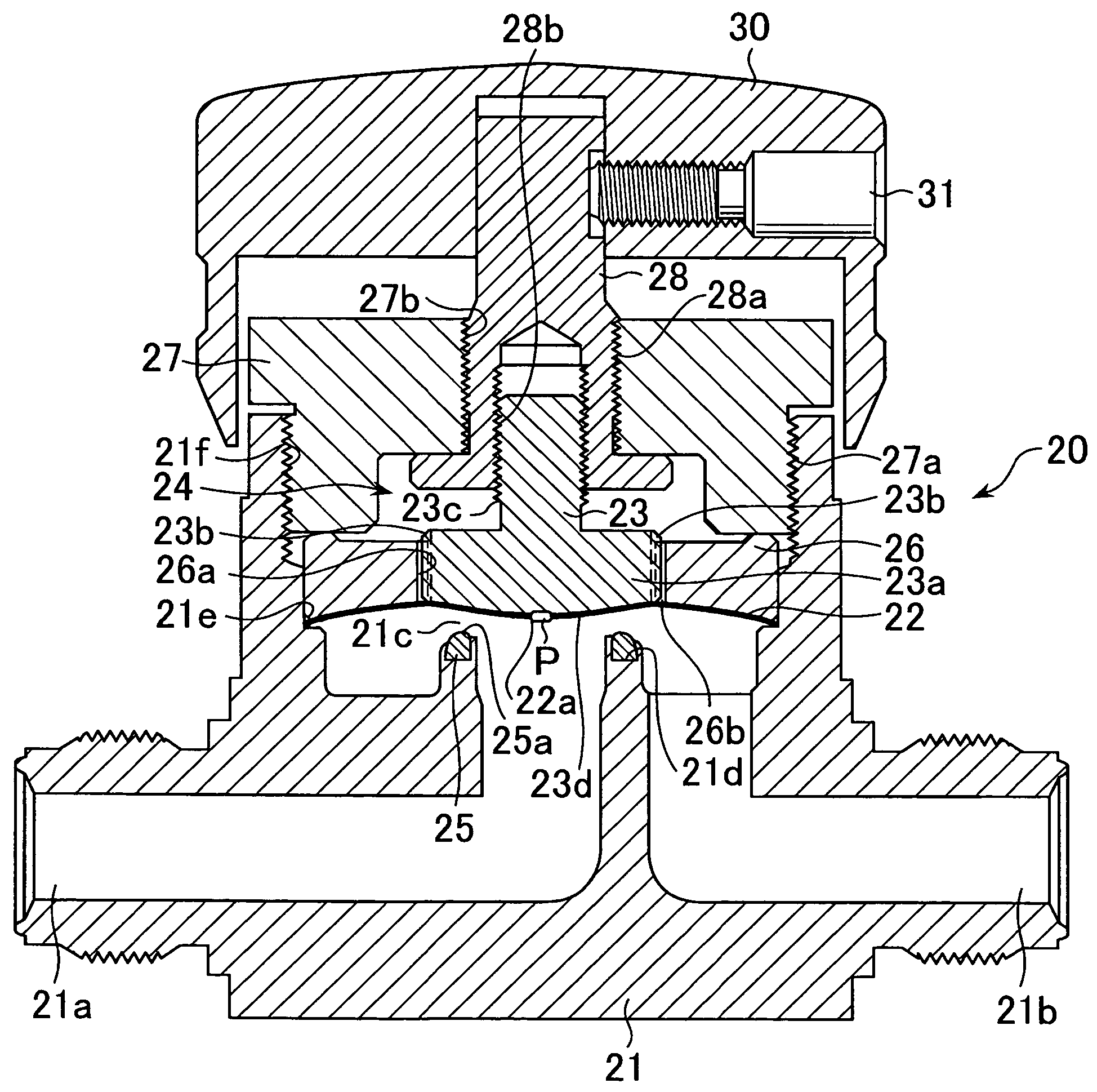 Diaphragm valve