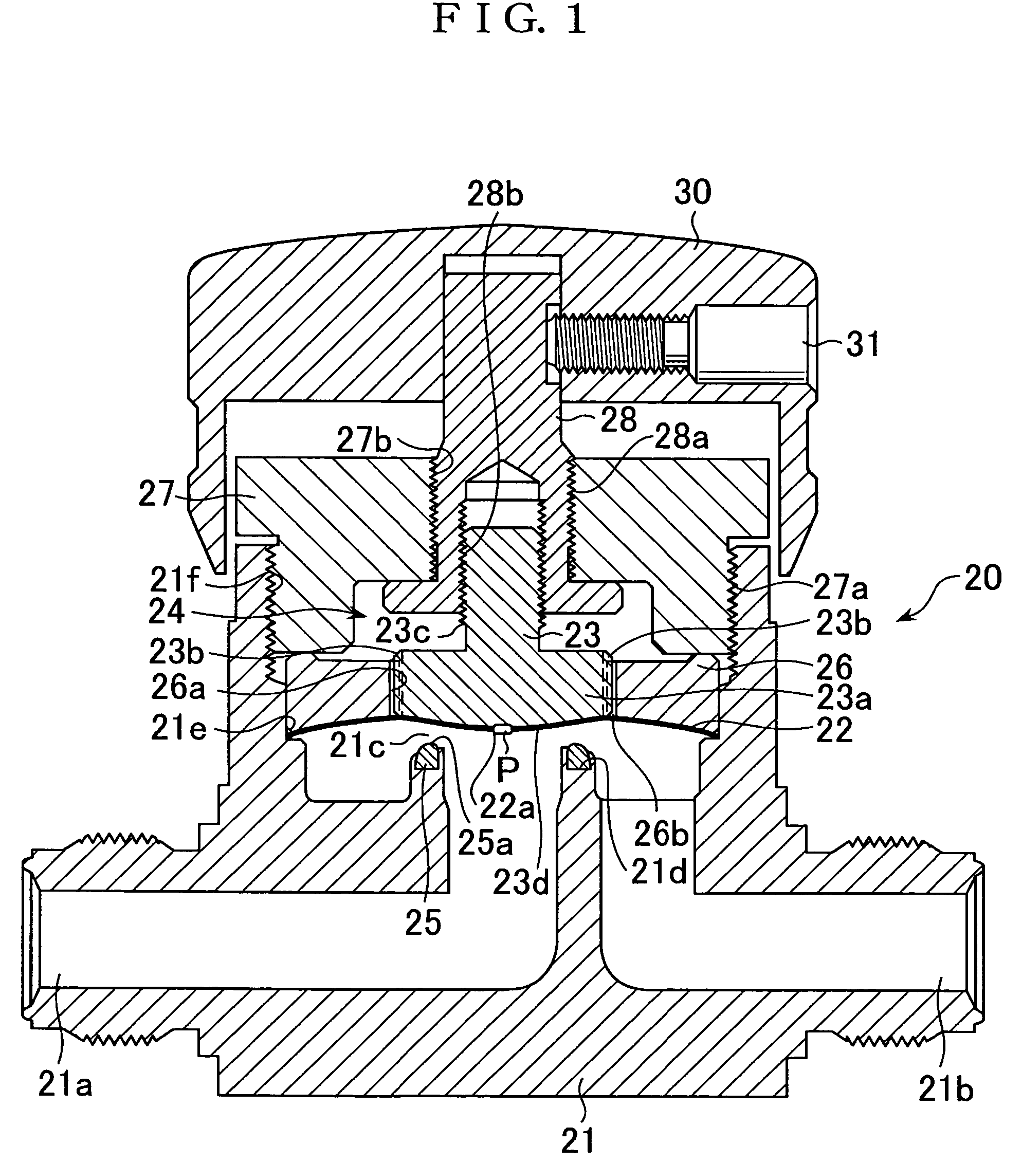 Diaphragm valve