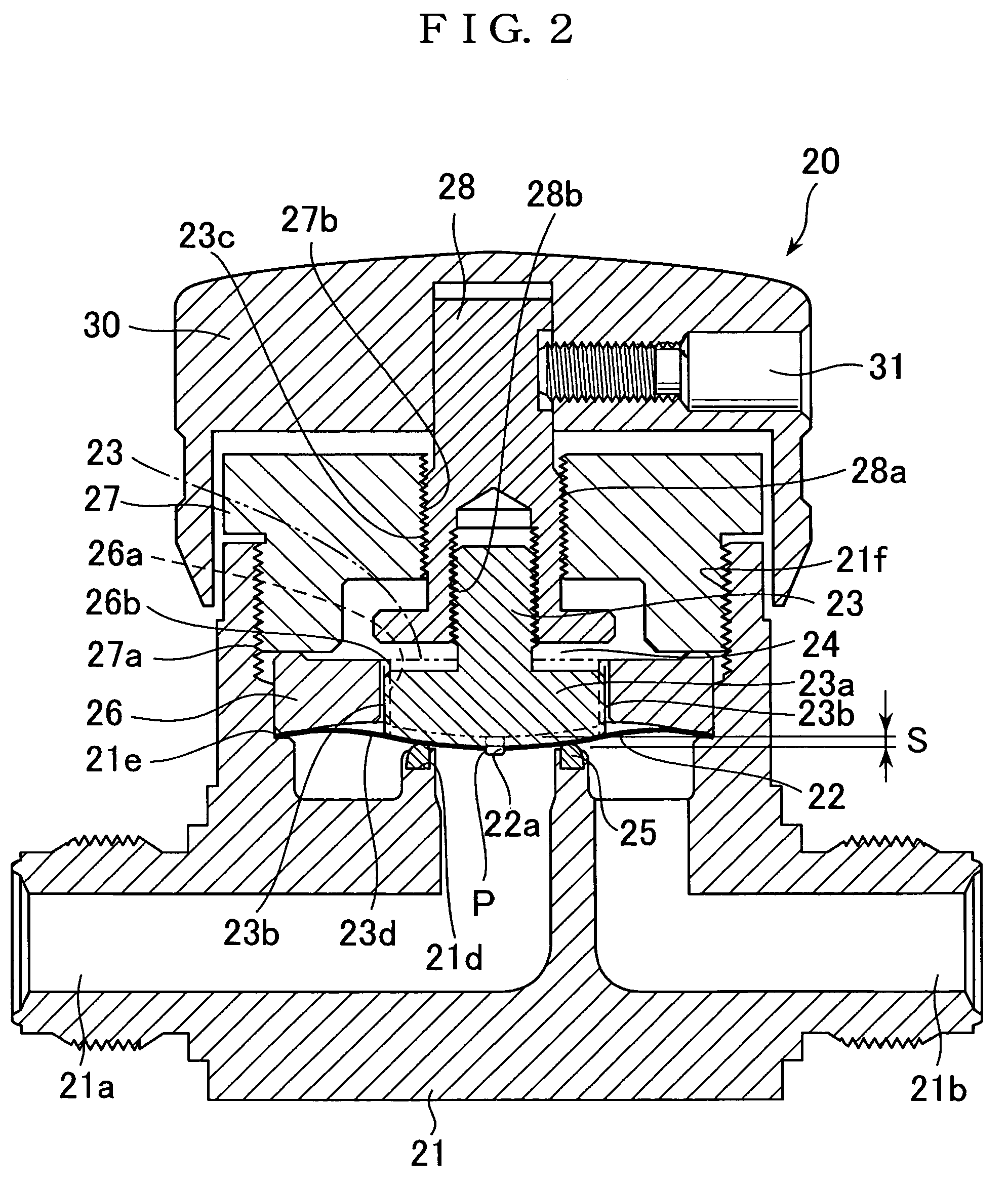 Diaphragm valve