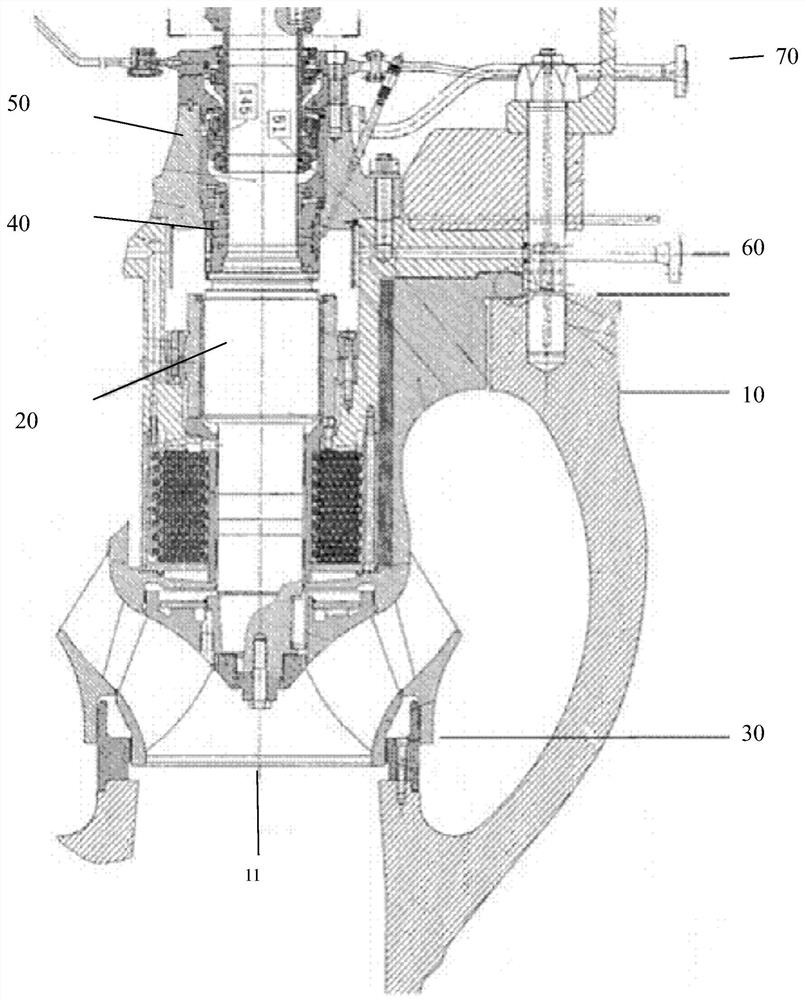 A main pump maintenance method