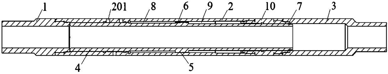 Time-delay sliding sleeve