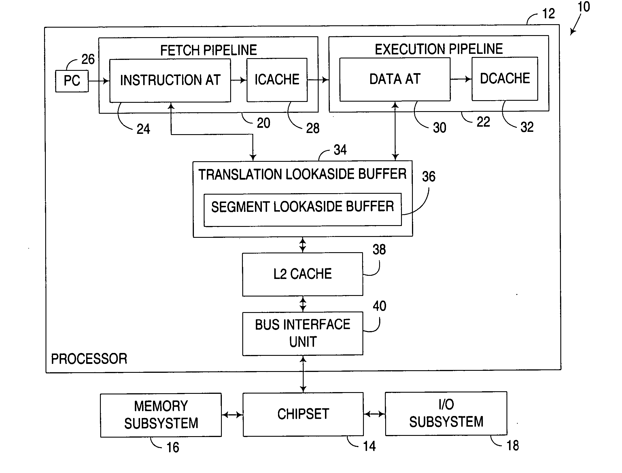 Multiple page size address translation incorporating page size prediction