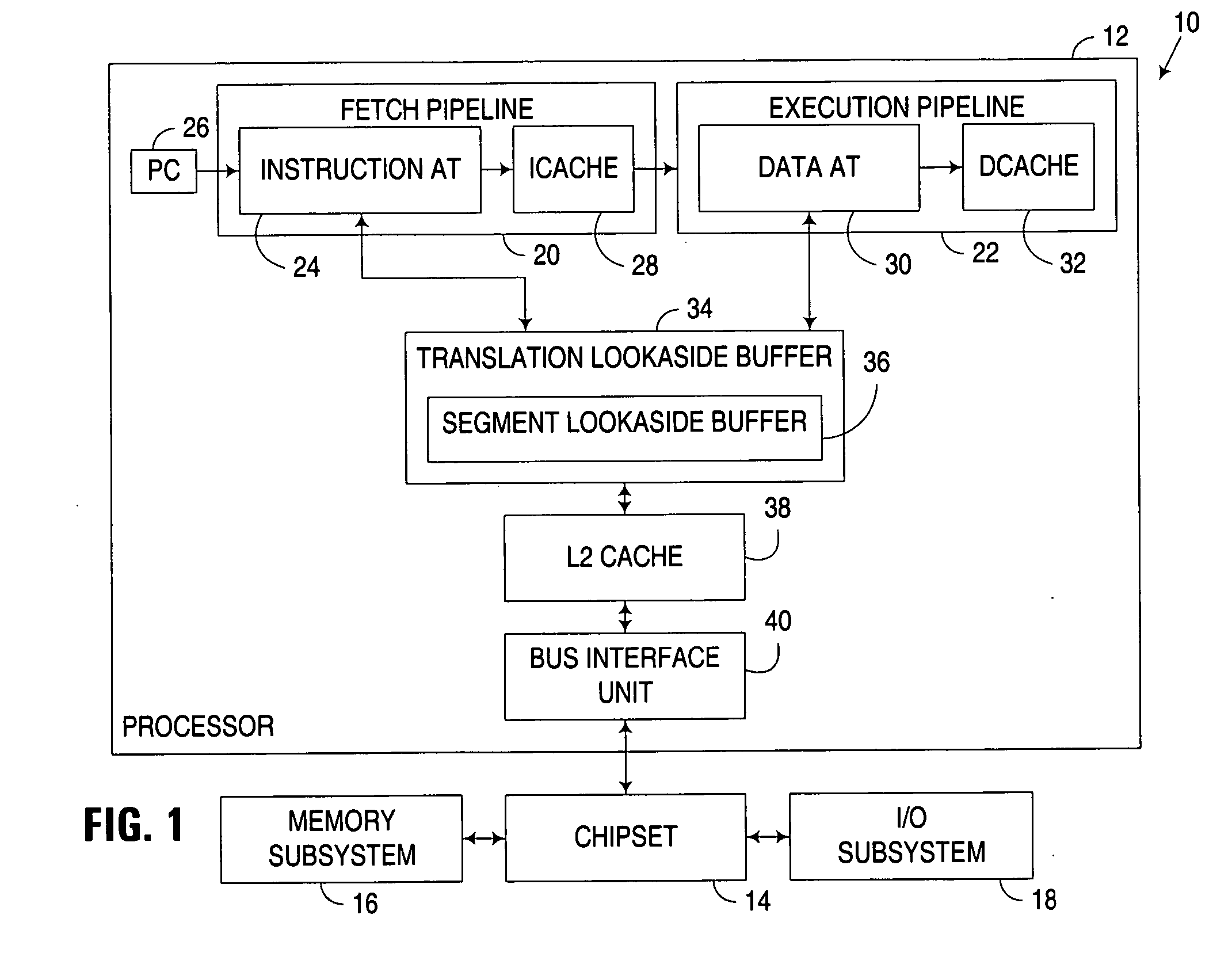 Multiple page size address translation incorporating page size prediction