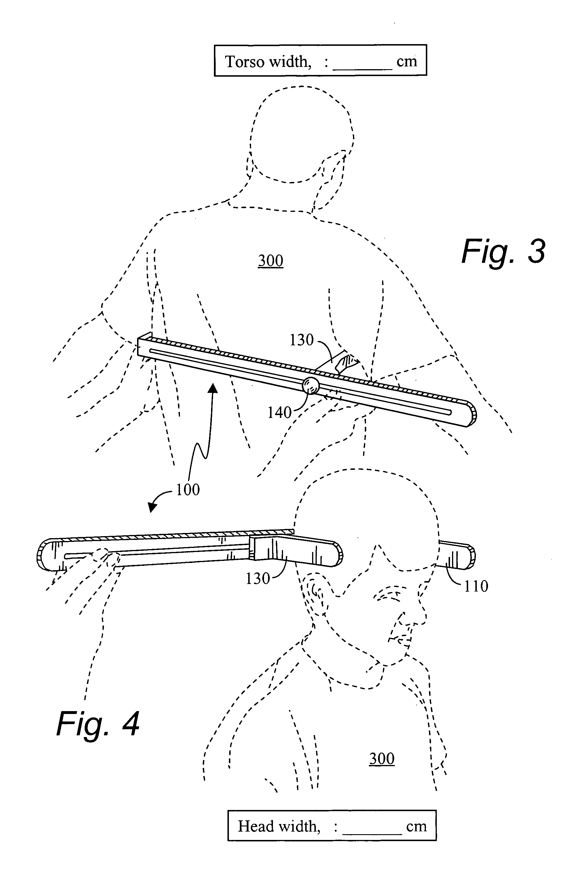 Method and apparatus for taking measurements for a custom pillow