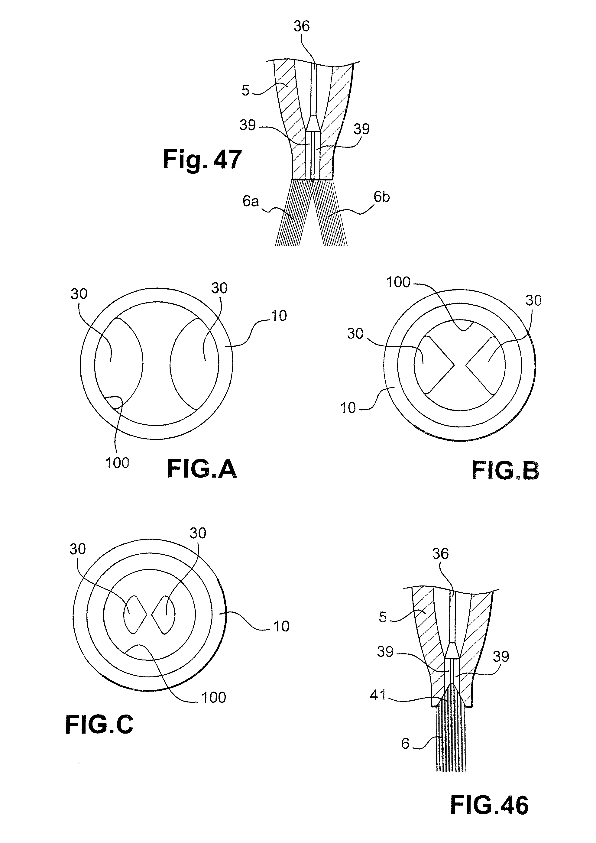 Applicator with product reserve, in particular for nail varnish