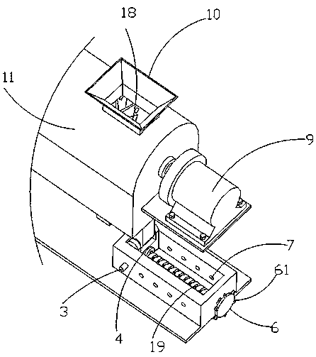 Side discharge spiral classifier for mineral dressing