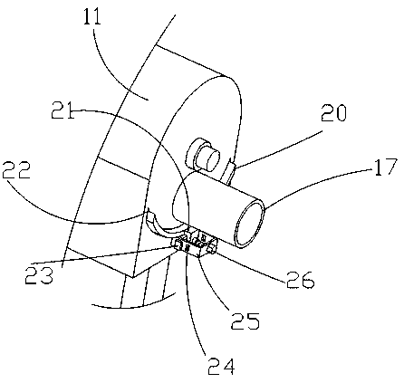 Side discharge spiral classifier for mineral dressing