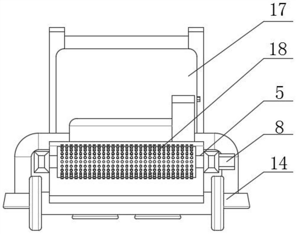 Environment-friendly cleaning equipment for swimming pool