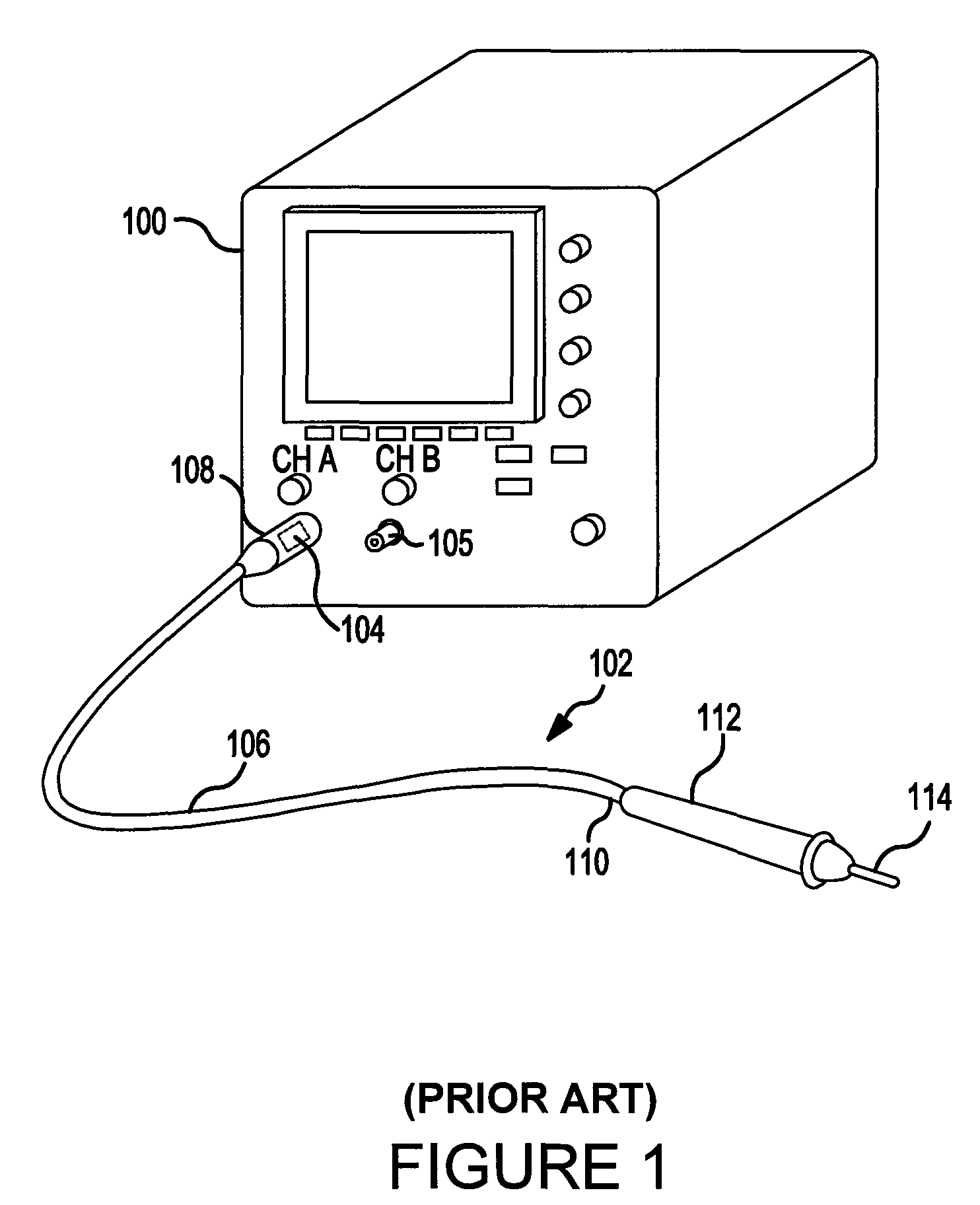 Reversible test probe and test probe tip