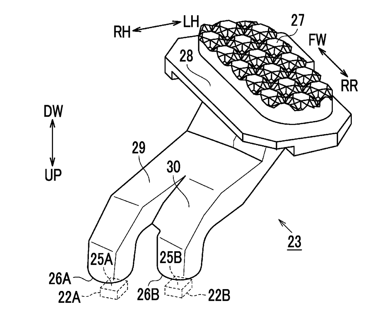 Overhead console and vehicle-body upper structure