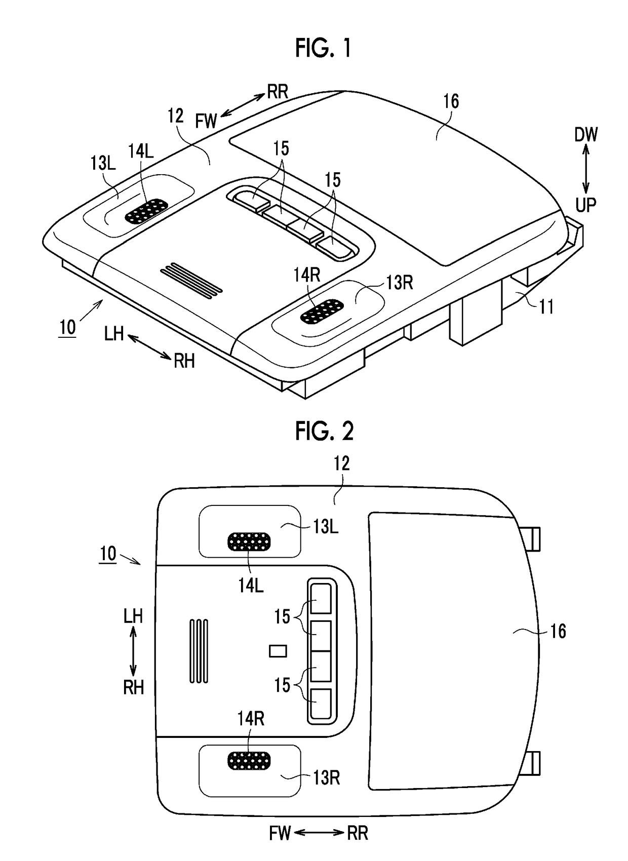 Overhead console and vehicle-body upper structure