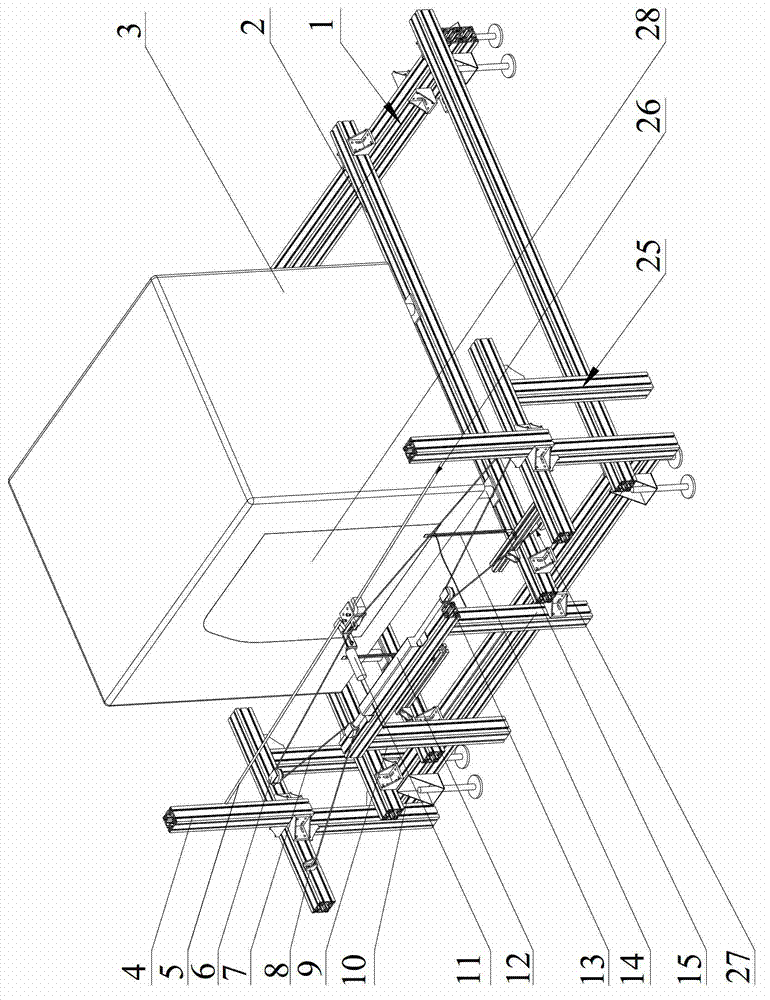 Endurance test device for sliding door