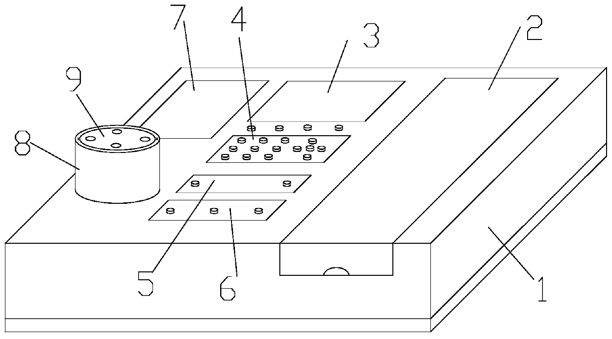 Soil pesticide residue detection device