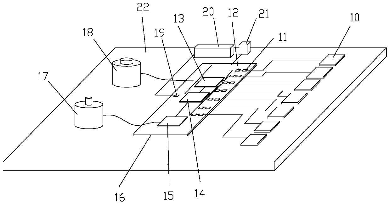 Soil pesticide residue detection device