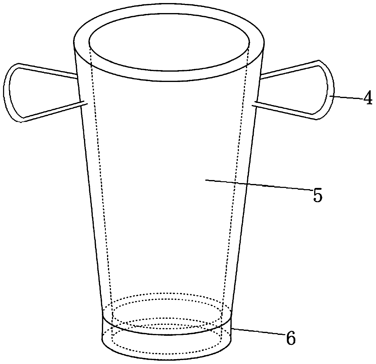 Tuyere ring manufacturing mold and tuyere plug