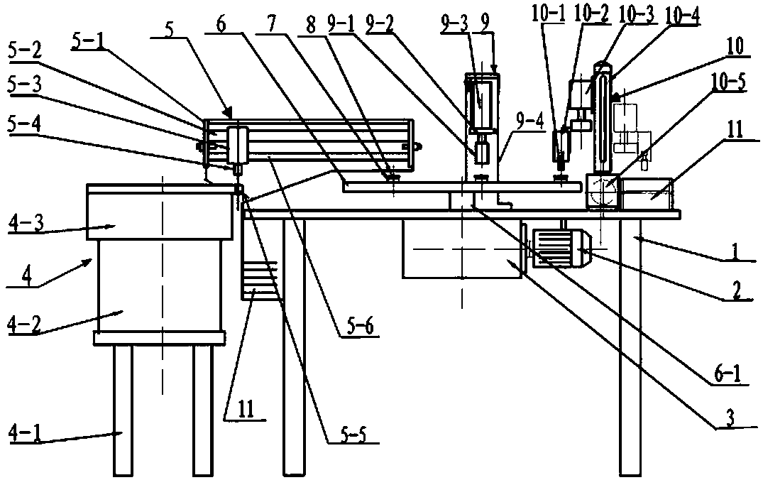 Self-cleaning automobile shock absorber triple automatic feeding and pressing machine and its control method