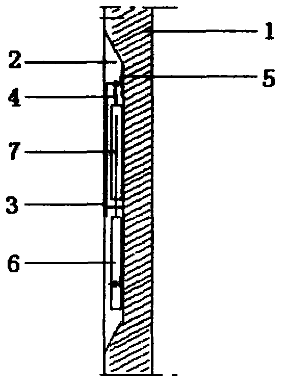 Automobile front window with windscreen wiper