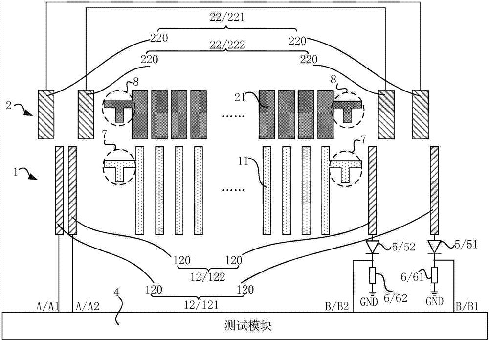 Display device and test method thereof