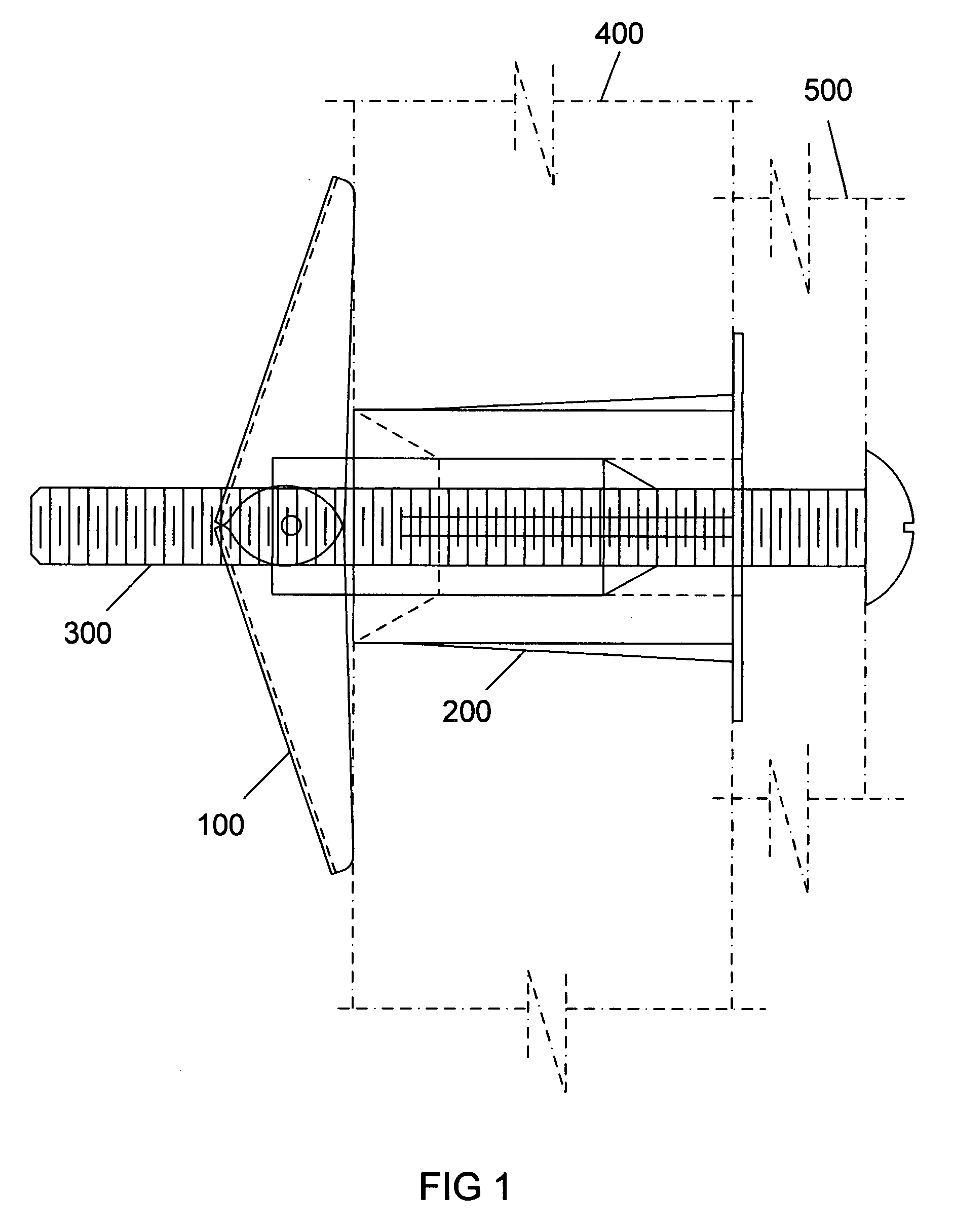 Toggle bolt assembly