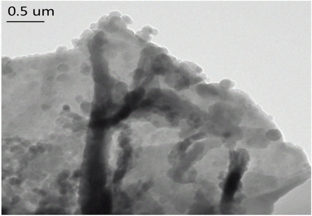 Graphene/silicon dioxide-polypyrrole composite material as well as preparation method and application thereof