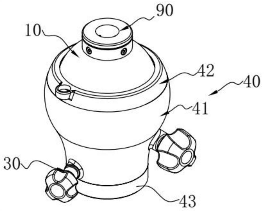 A two-degree-of-freedom and three-degree-of-freedom convertible ball joint structure