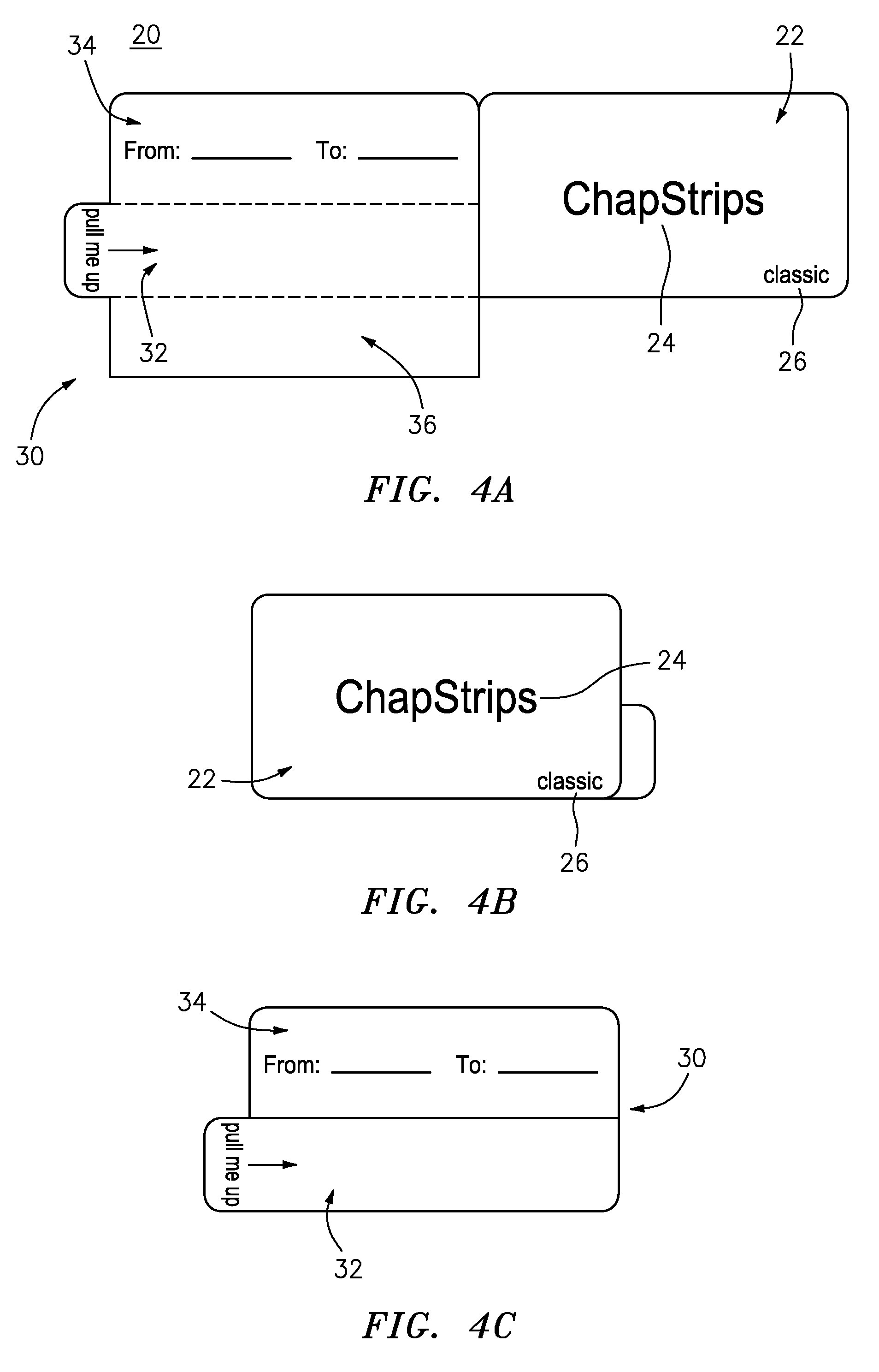 Lip balm applicator strip and method of use