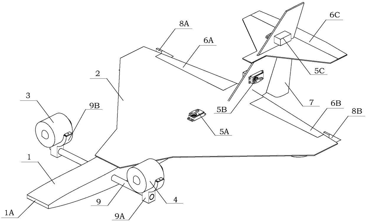 Amphibious unmanned aerial vehicle based on duct vector propulsion