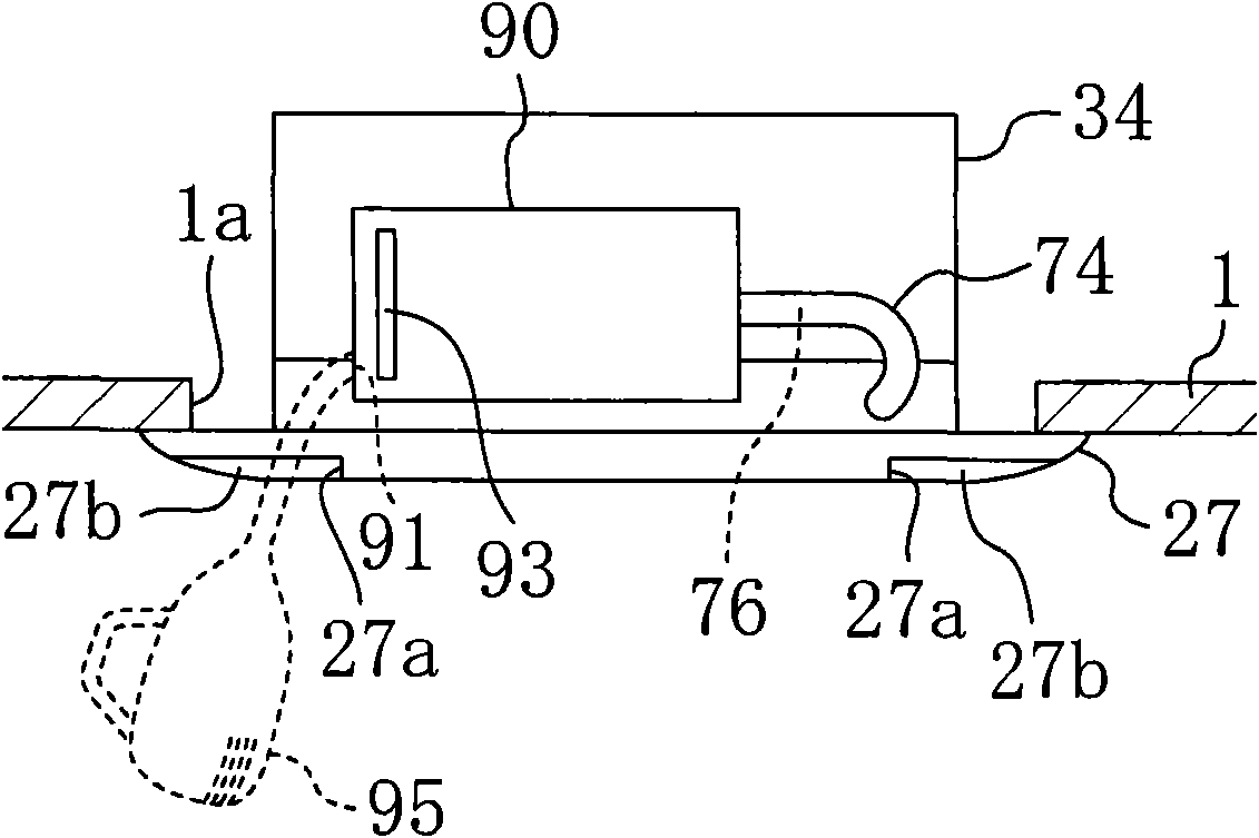 Dust collection box and air conditioner with the same