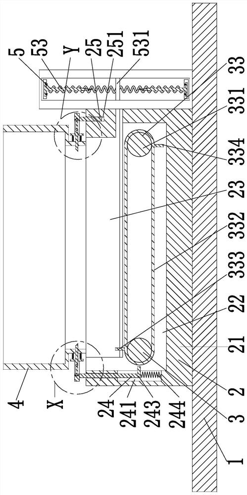 A batch cutting processing device and cutting processing technology for rubber rods