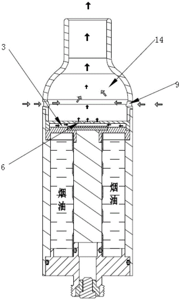 Electronic cigarette atomizer and electronic cigarette