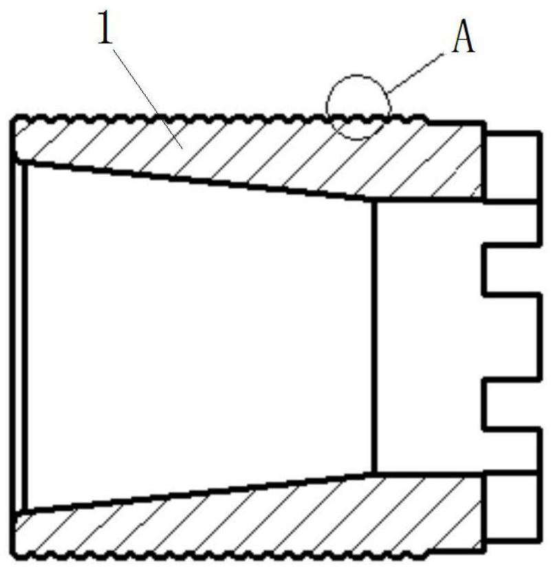 Surface spraying method for soluble slip, and soluble slip