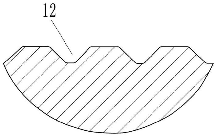 Surface spraying method for soluble slip, and soluble slip