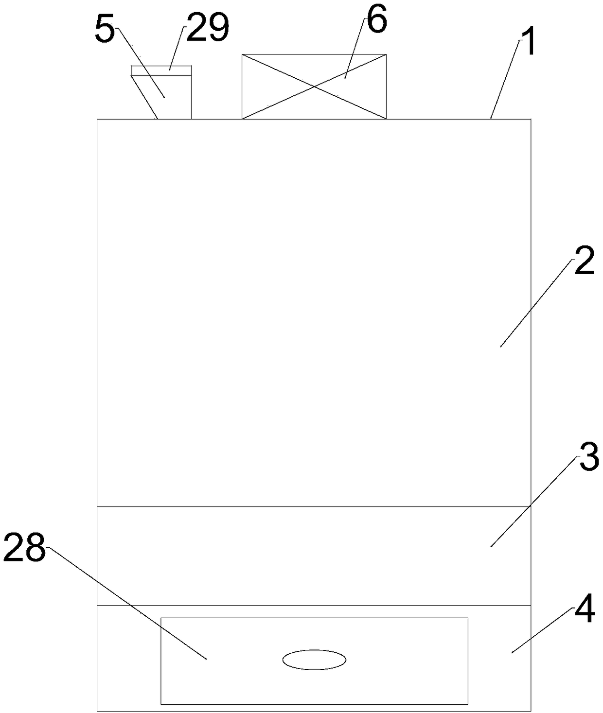 Medical material crushing device