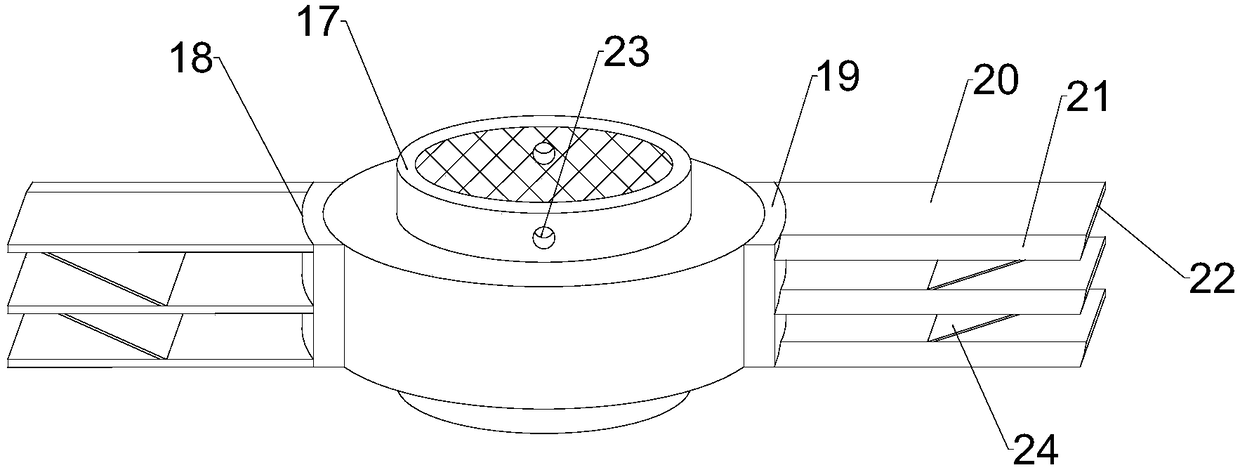 Medical material crushing device