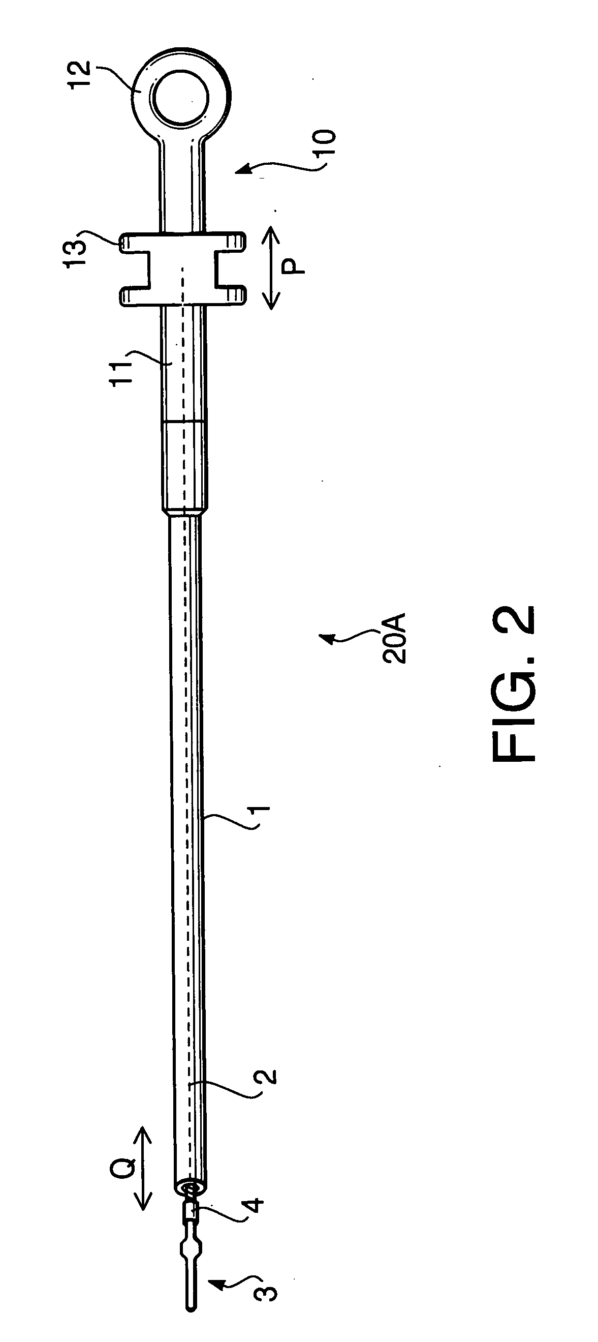 Retractable treatment instrument for endoscope