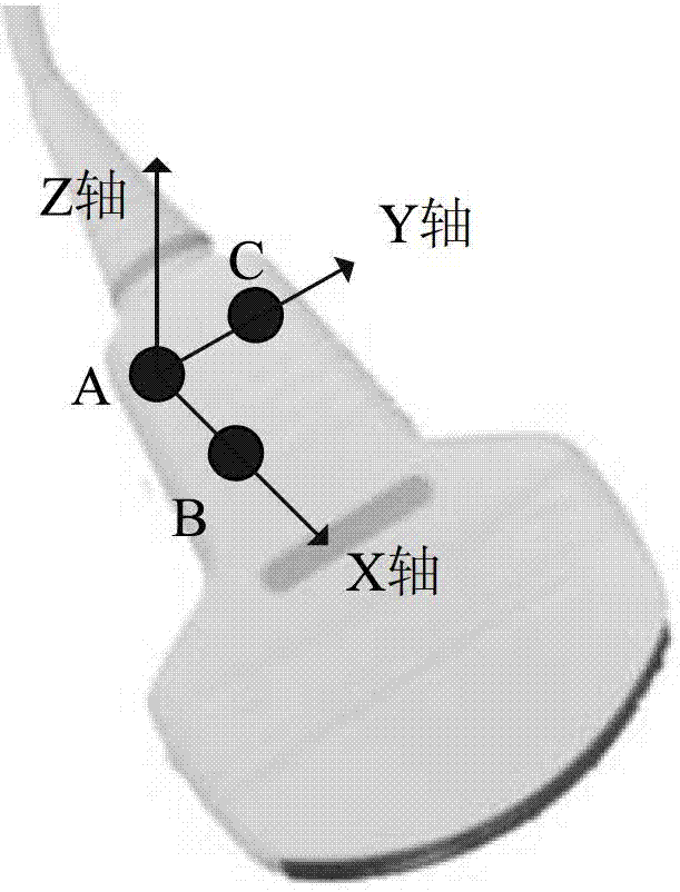 Optical calibration method of ultrasonic probe