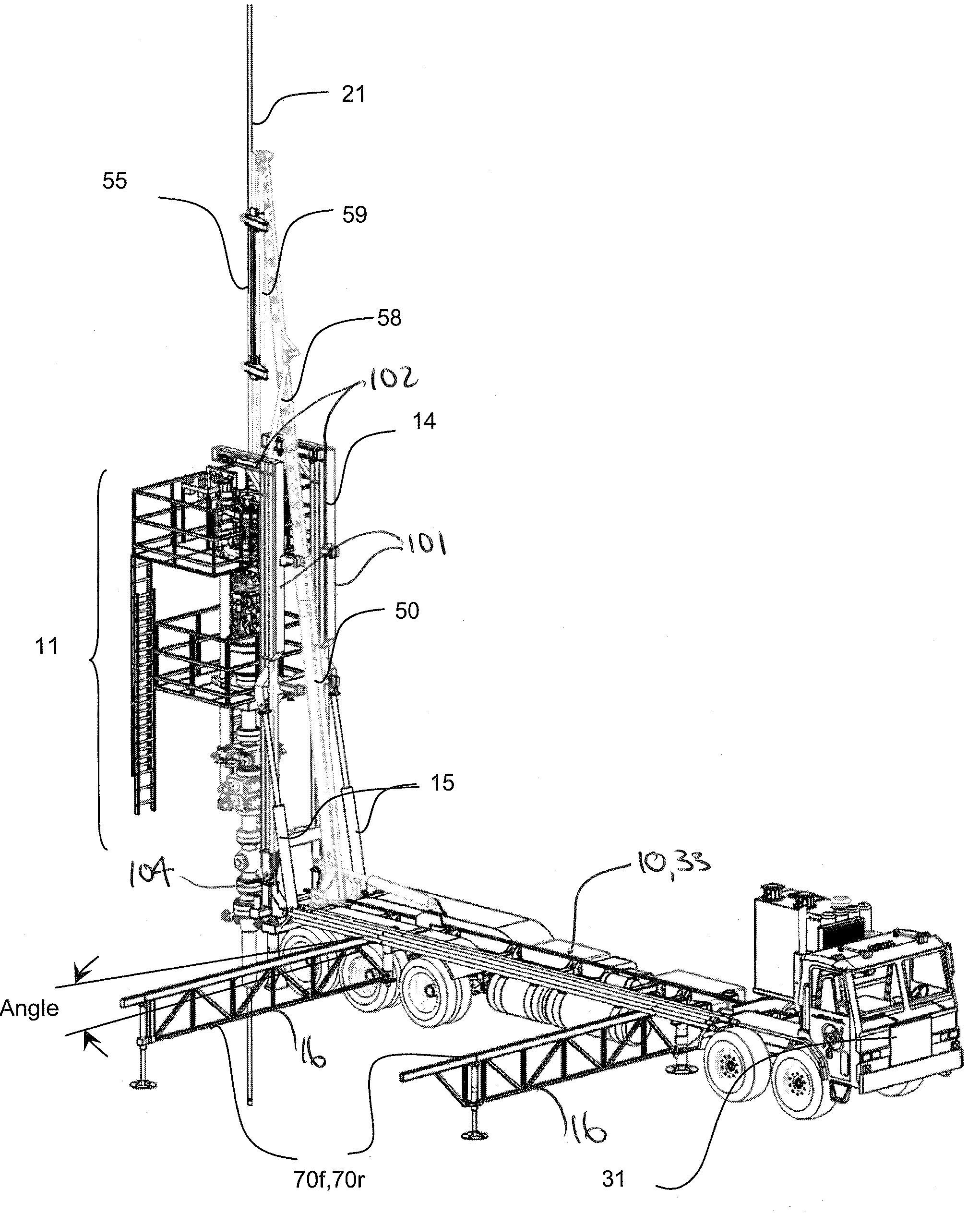 Mobile snubbing system