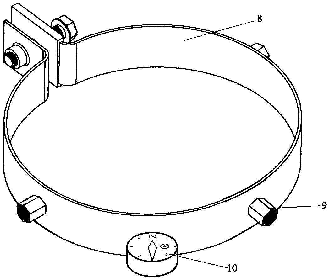 Portable multifunctional phytocoenosis investigation tool and investigation method