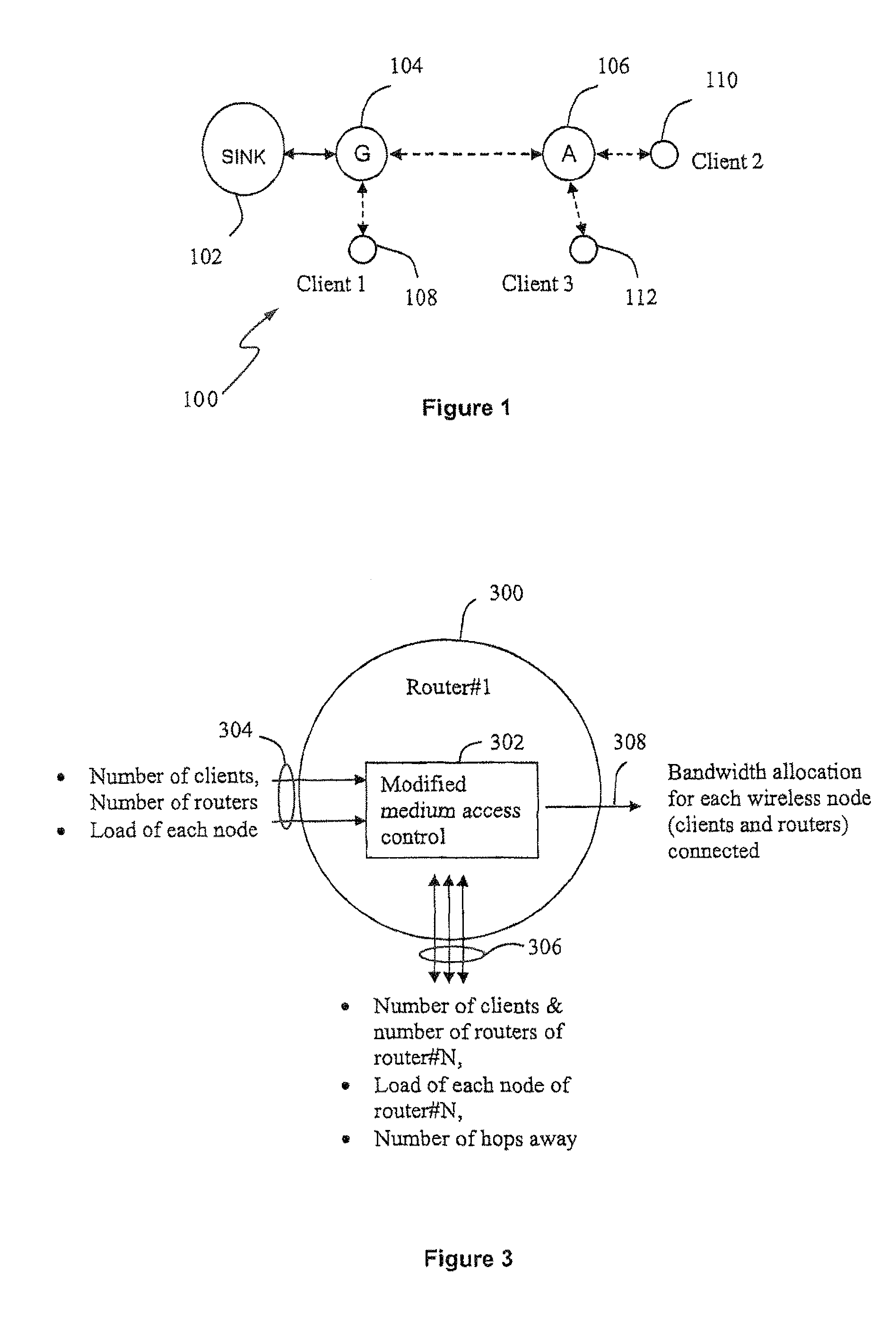 Bandwidth allocation in a wireless network