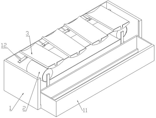 Barrel pouring device used for outflow of waste oil on waste oil barrel recovery production line