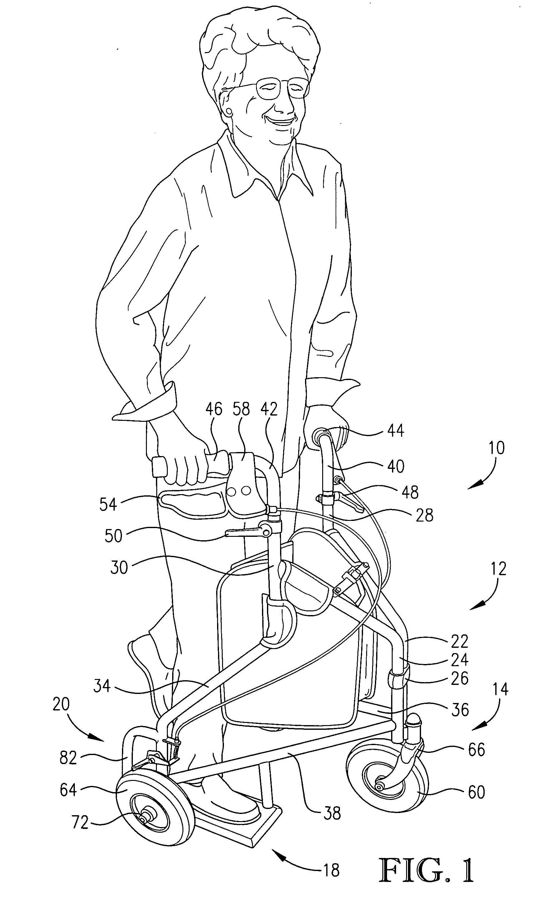 Walker apparatus